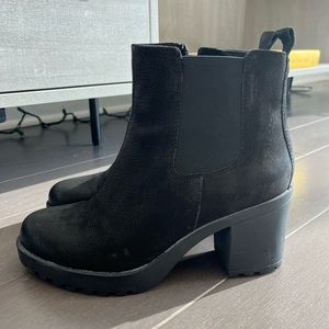 Vagabond Shoemakers Grace Platform Boots - Black - Size 38 EU / 7 US